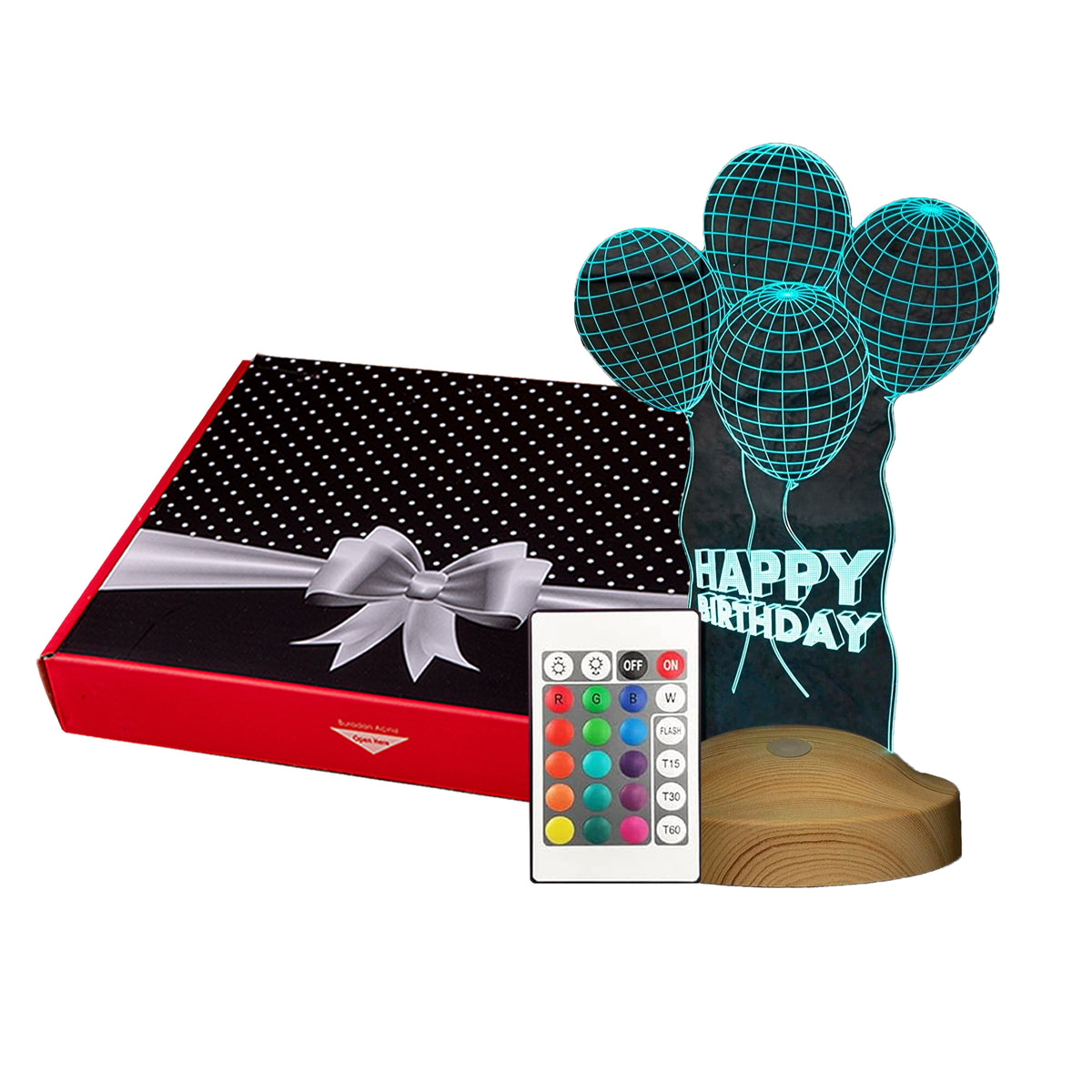 Geburtstag Geschenke Personalisierte Lampe mit Wunschtext