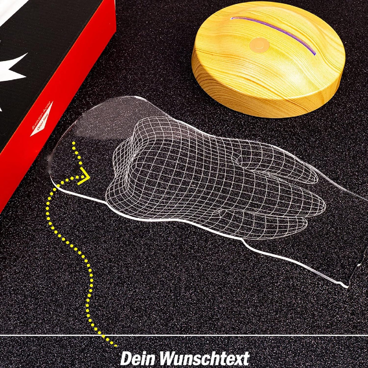 Zahn Geschenke 3D Led Lampe Abschiedsgeschenk für Arbeitskollegen