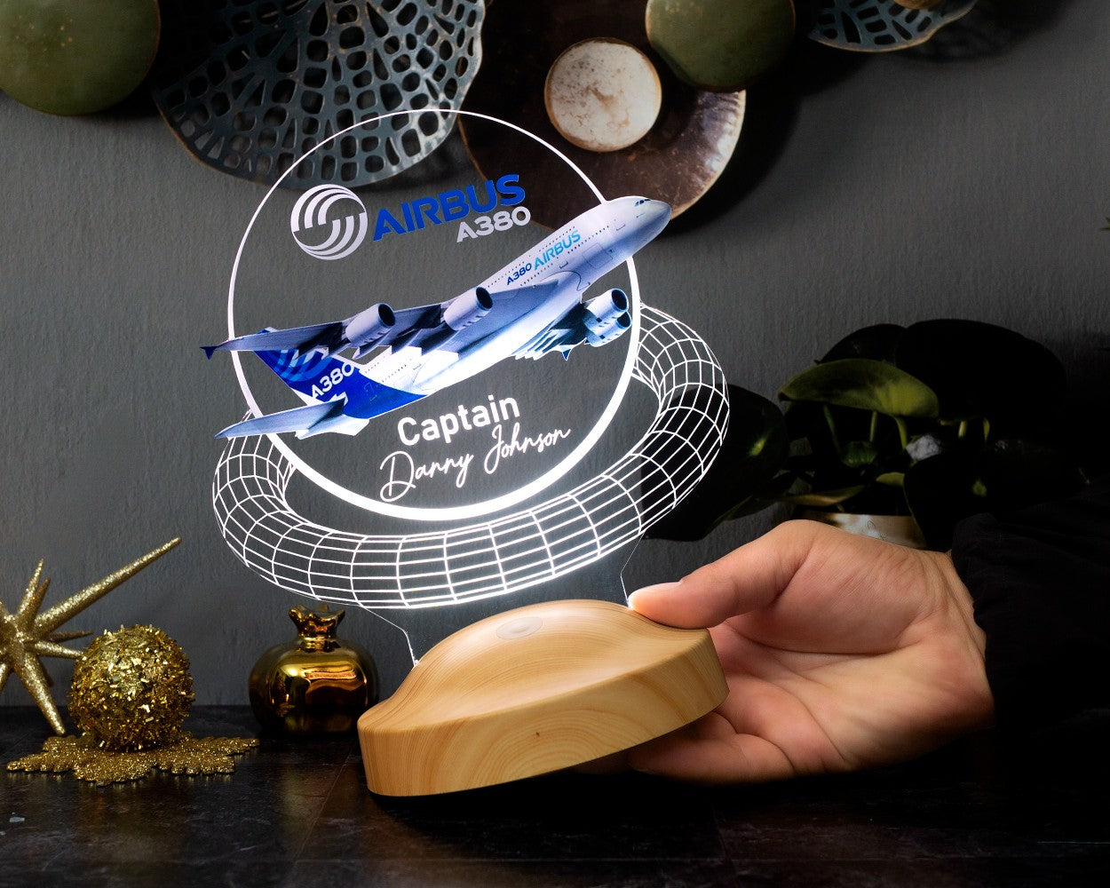 Passagierflugzeug Reiseflugzeug, Geschenk für Reisende, für Piloten, für Flugzeugliebhaber