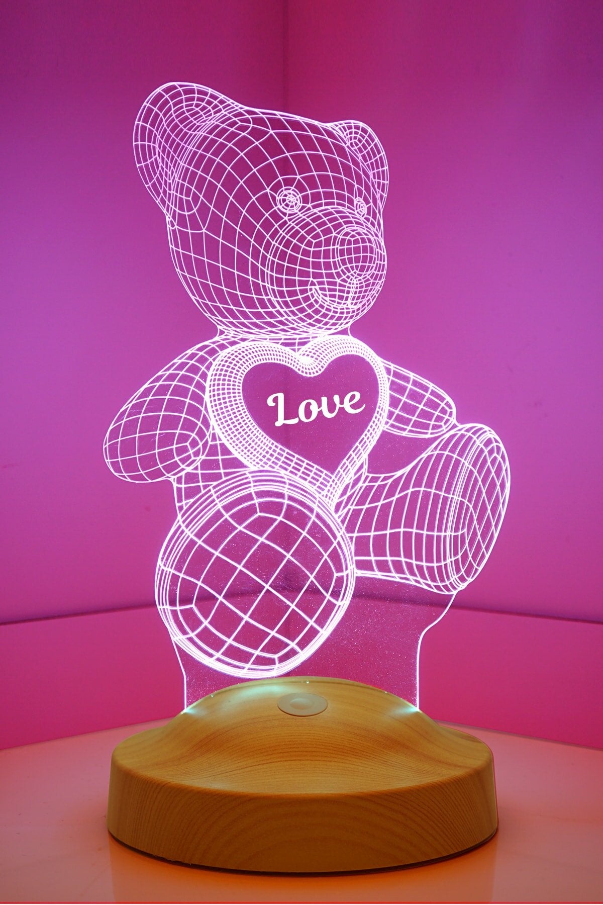 Teddybär Personalisierte Geschenke Lampe mit Name