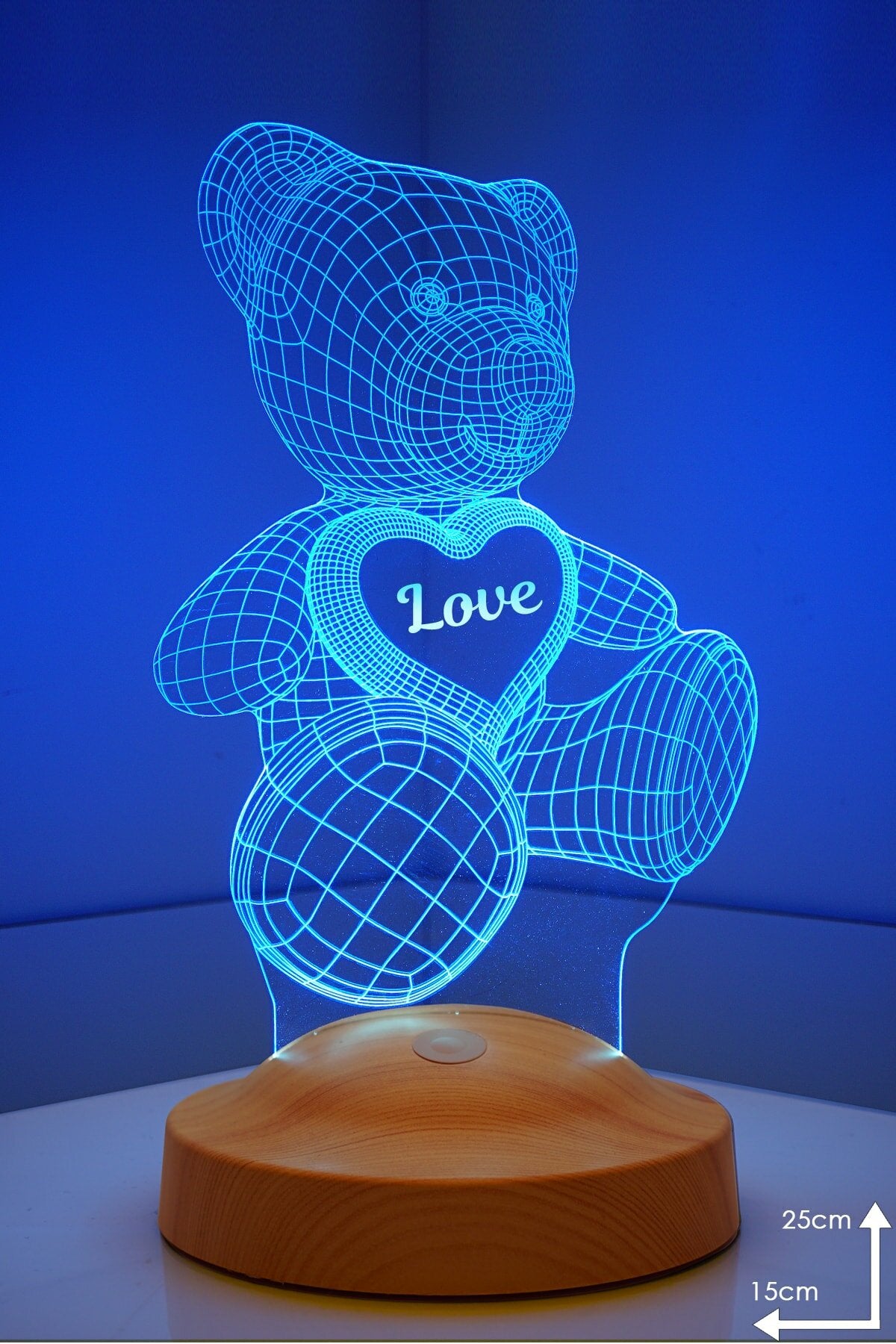 Teddybär Personalisierte Geschenke Lampe mit Name