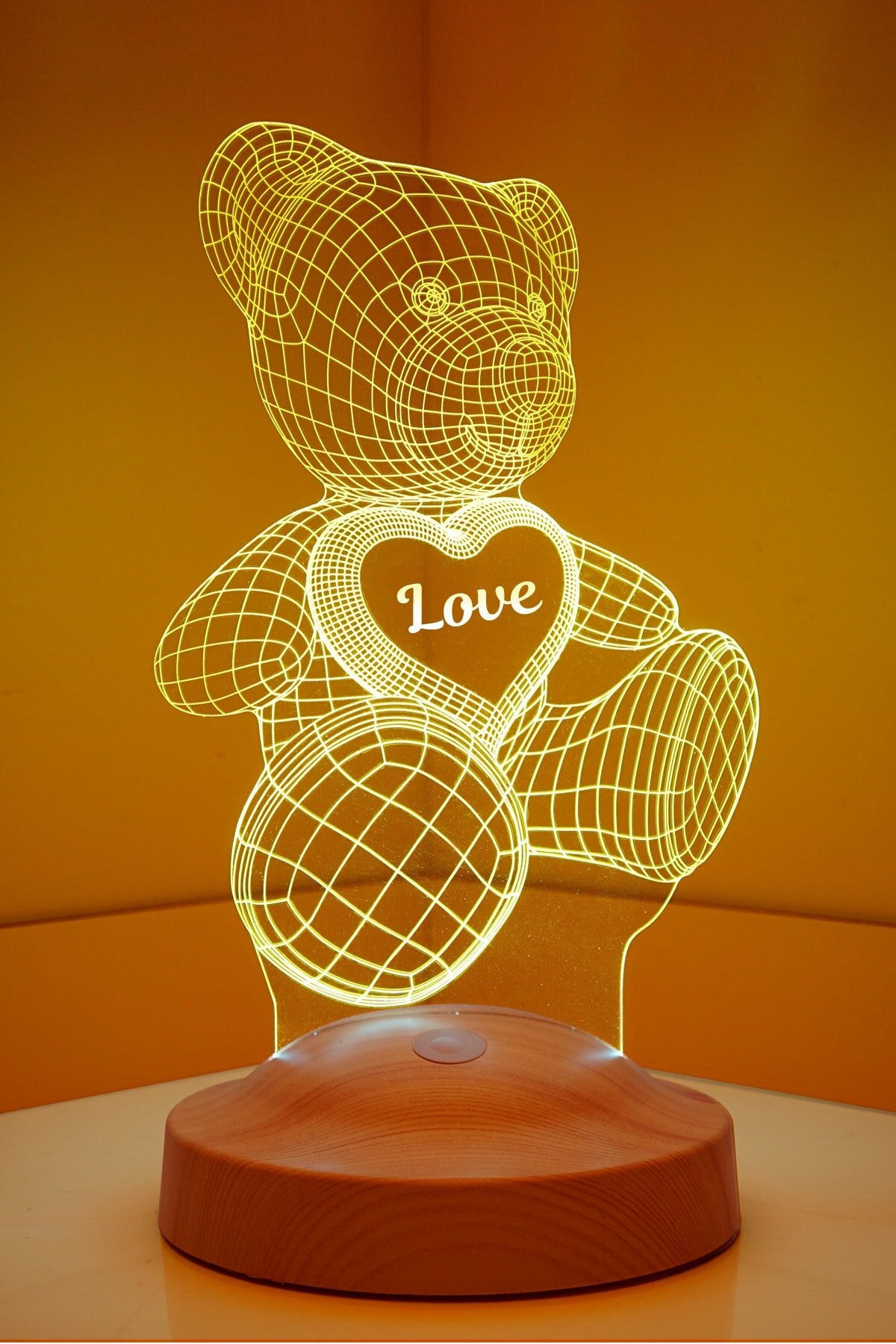 Teddybär Personalisierte Geschenke Lampe mit Name