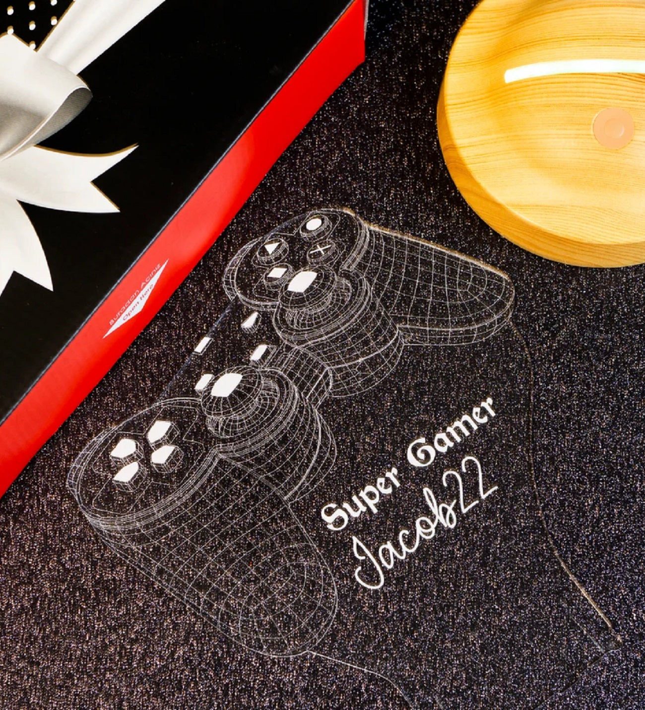 SPIELKONSOLE PERSONALISIERTE GESCHENKE MIT WUNSCHTEXT FÜR GAMER PS KONSOLE