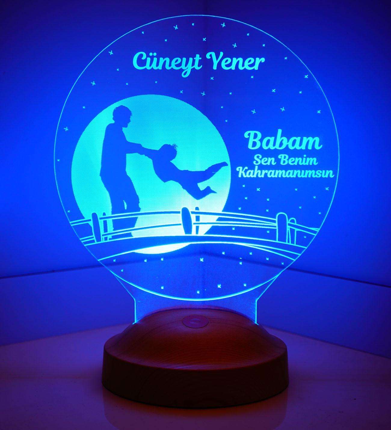 Geschenke für Papa Personalisierte Lampe