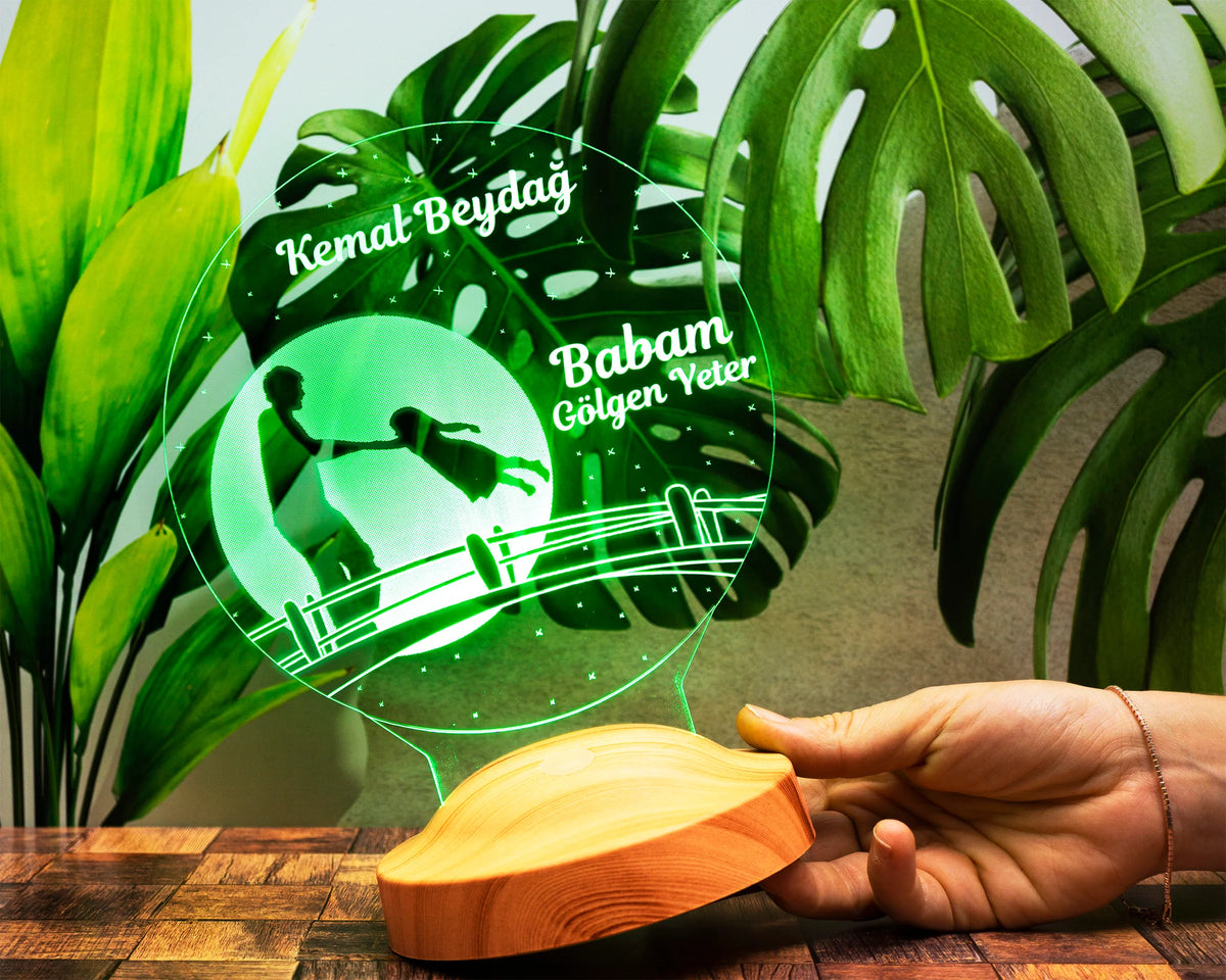 Geschenke für Papa Personalisierte Lampe