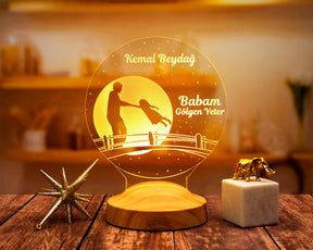 Geschenke für Papa Personalisierte Lampe