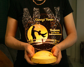 Geschenke für Papa Personalisierte Lampe