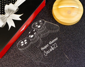 SPIELKONSOLE PERSONALISIERTE GESCHENKE MIT WUNSCHTEXT FÜR GAMER PS KONSOLE