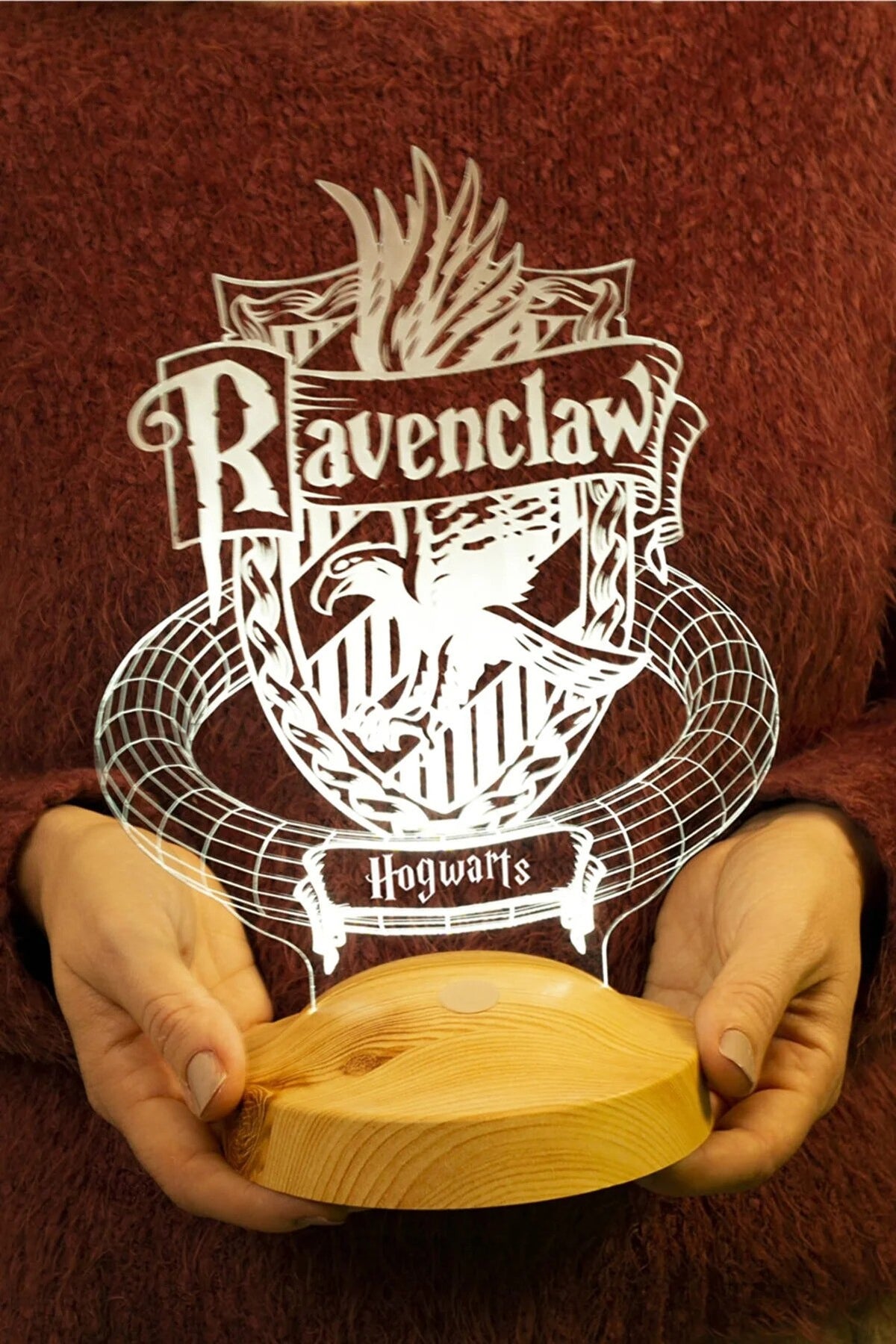 Ravenclaw  Personalisierte Harry Potter Hogwarts Geschenk Lampe & Geschenkbox