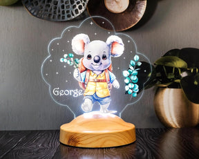 Personalisierte Baby-Koala Lampe – Nachtlicht mit Namen für Kinderzimmer