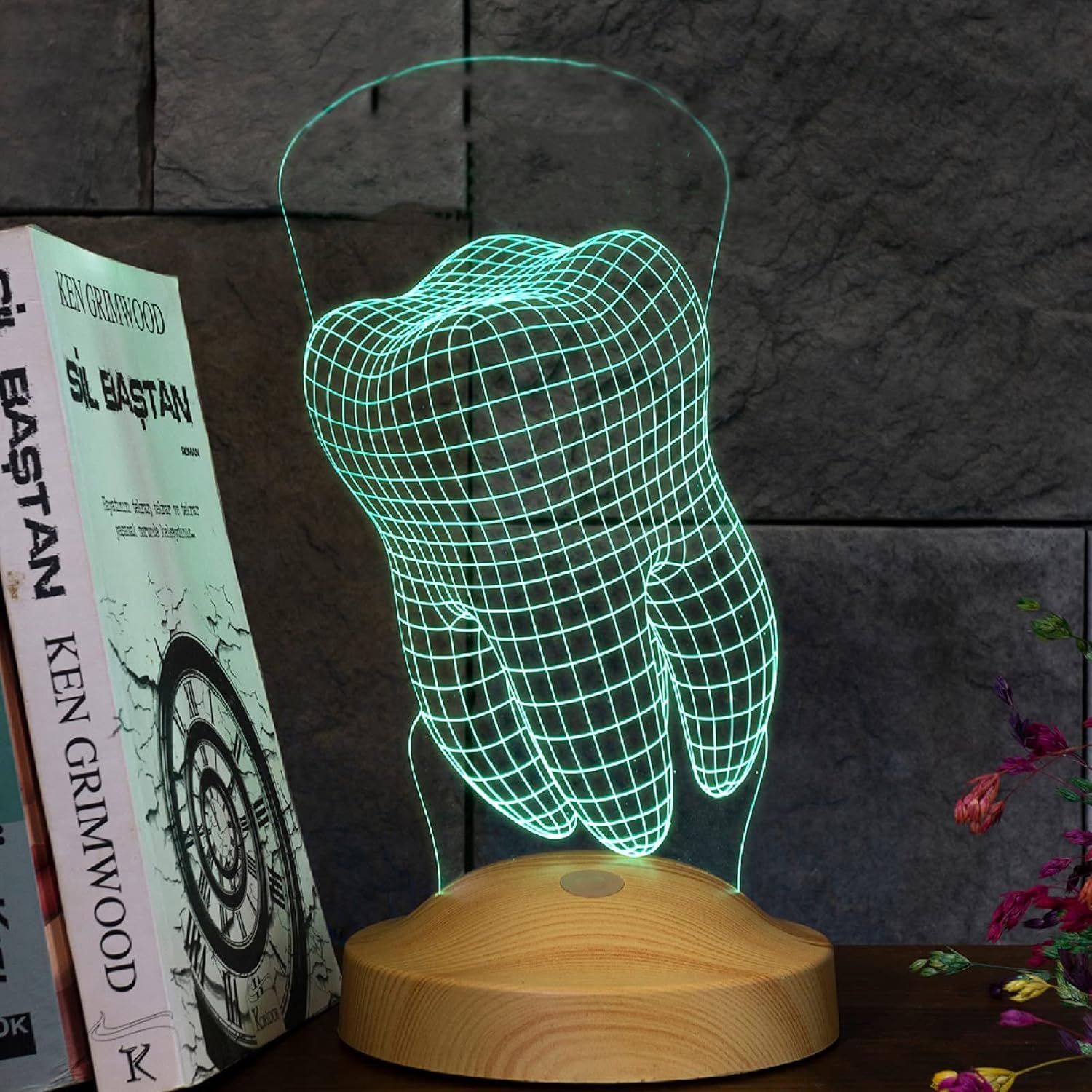 Zahn Geschenke 3D Led Lampe Abschiedsgeschenk für Arbeitskollegen