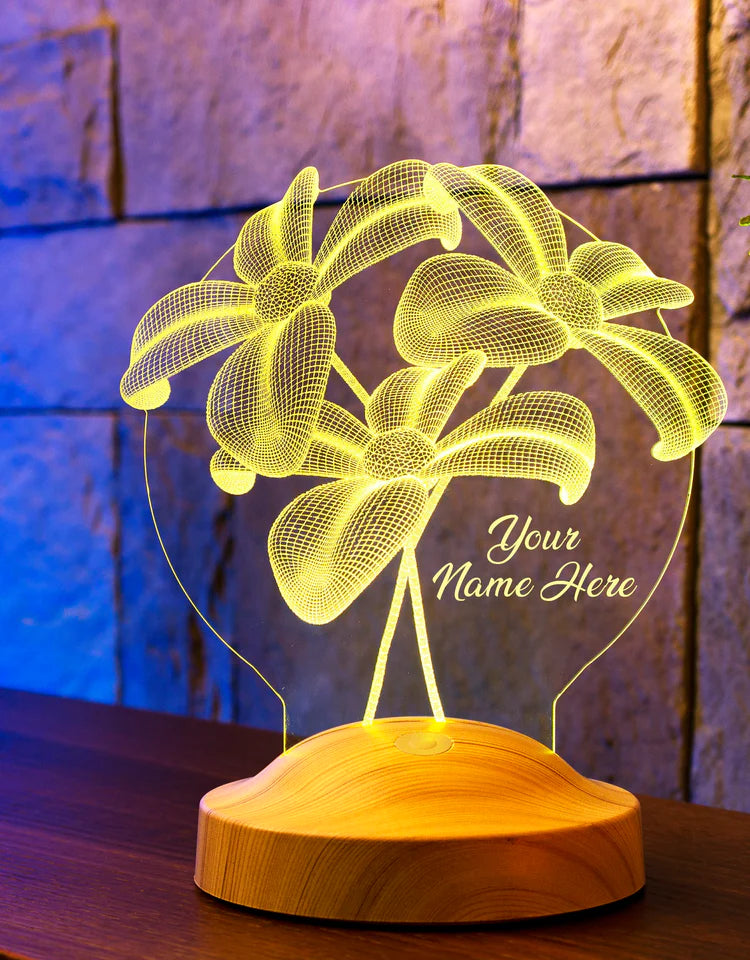 Einzigartige personalisierte LED Lampen - Geschenk für Partner Mutter