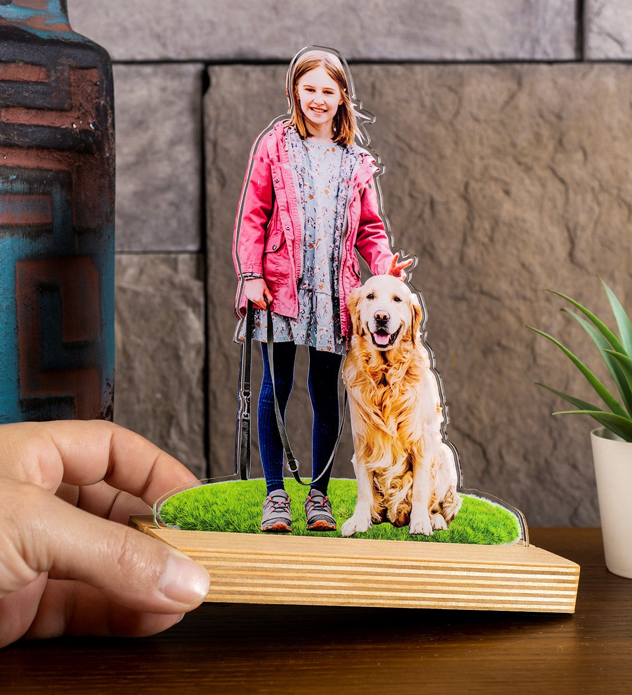 "Fotofigur" - Personalisierte Acryltafel für Dich und Andere