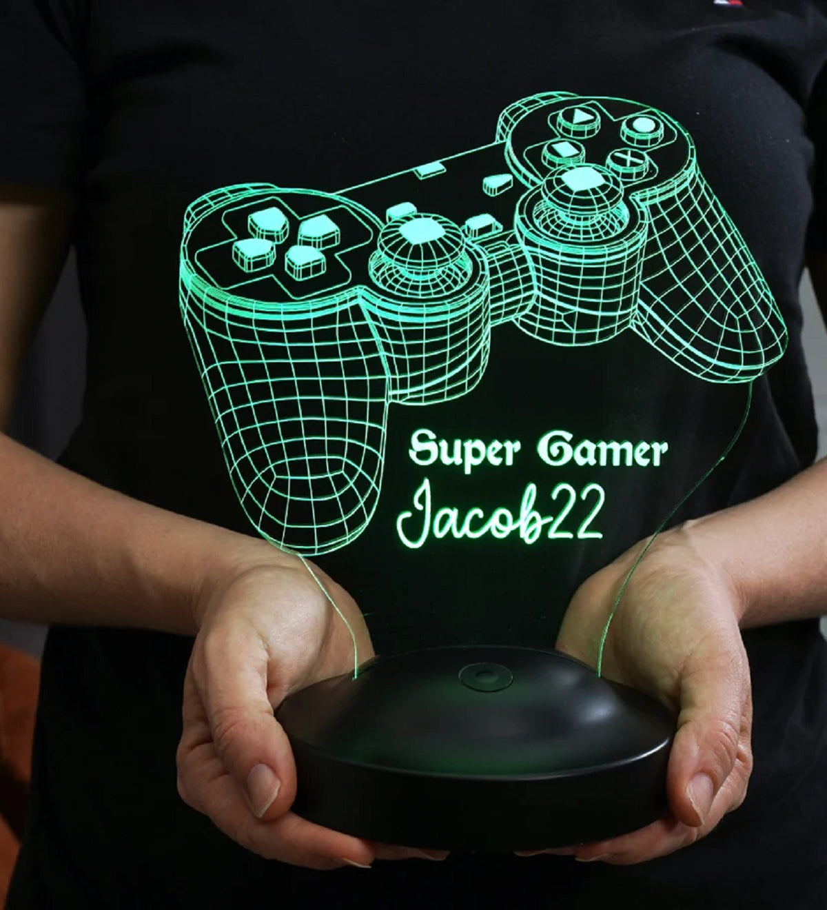 SPIELKONSOLE PERSONALISIERTE GESCHENKE MIT WUNSCHTEXT FÜR GAMER PS KONSOLE