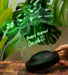SPIELKONSOLE PERSONALISIERTE GESCHENKE MIT WUNSCHTEXT FÜR GAMER PS KONSOLE