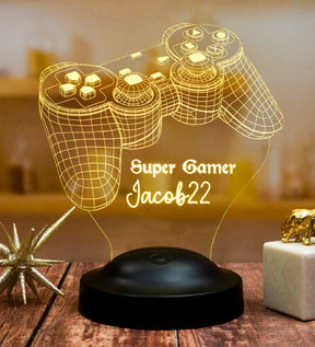SPIELKONSOLE PERSONALISIERTE GESCHENKE MIT WUNSCHTEXT FÜR GAMER PS KONSOLE