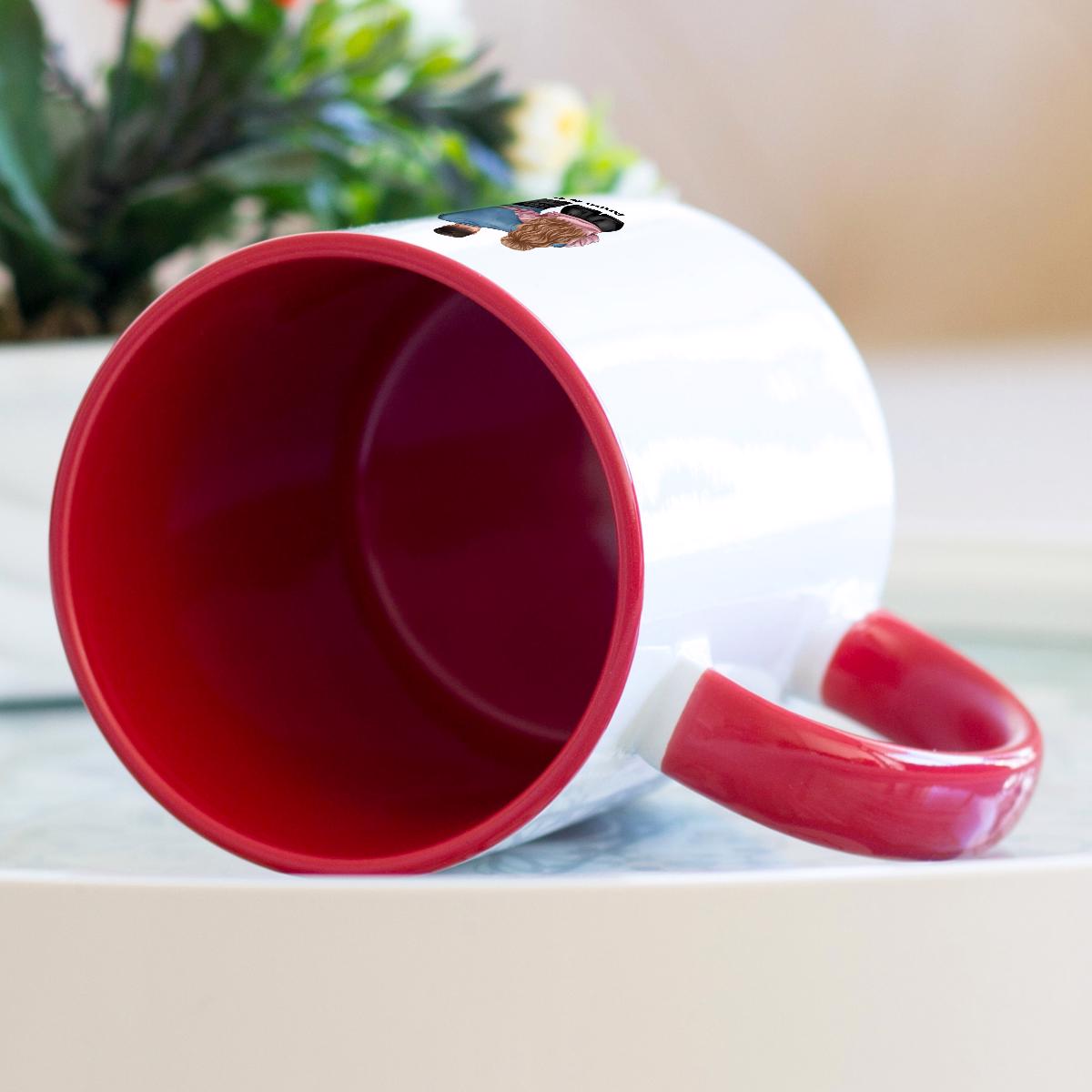 Kaffee Tasse personalisierbar, Clipart Tasarım anpassbares Geschenk 2 Seiten Keramik-Tasse